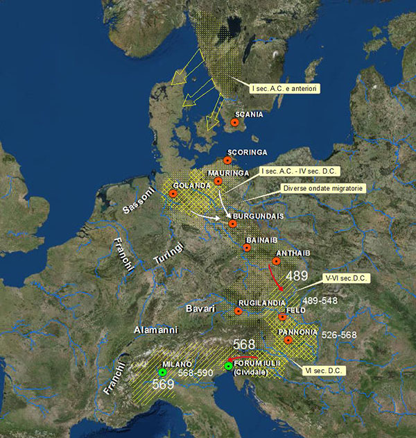 migrazione longobarda